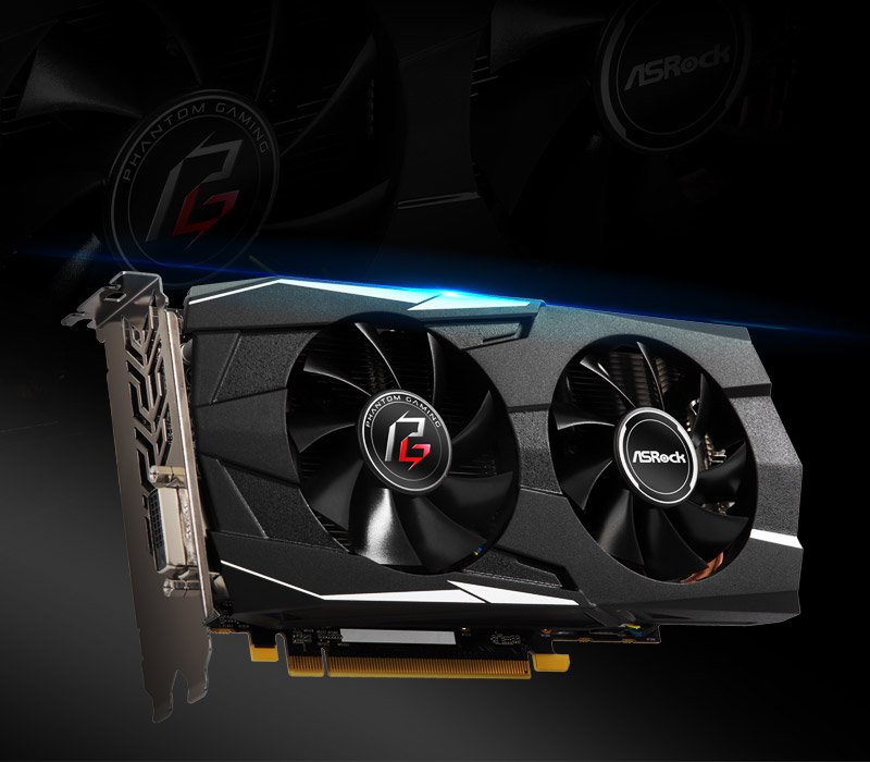 ASRock > AMD Phantom Gaming M2 Radeon RX580 8G